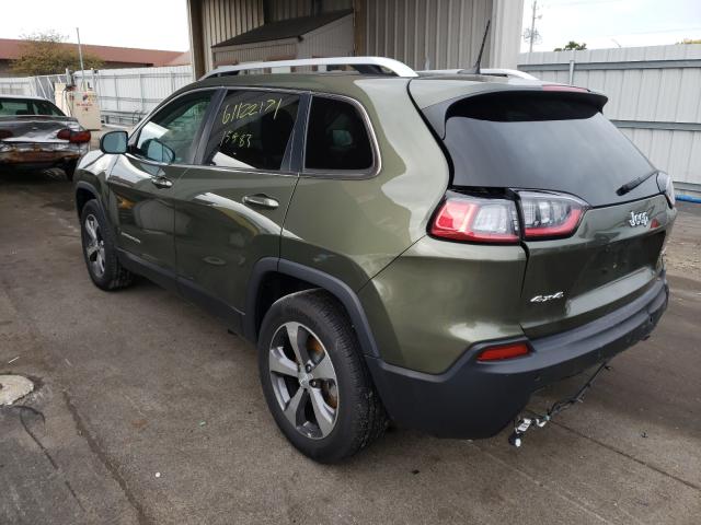 JEEP CHEROKEE LIMITED 2019 VIN 